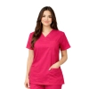 Bluza chirurgiczna stretch amarant roz. S – bluza chirurgiczna – odzież medyczna